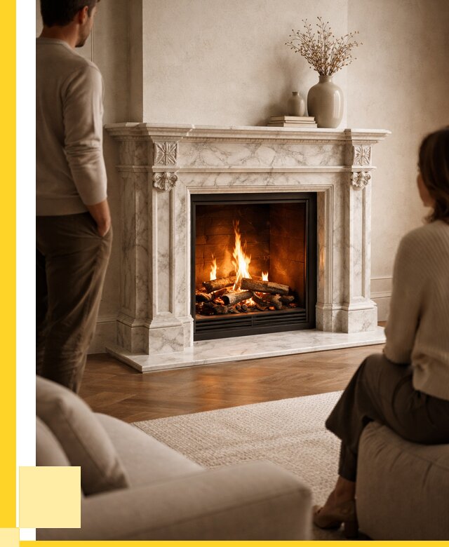 Мраморные камины под ключ в Нижнем Тагиле от 260225 р. | ЭриданНжн