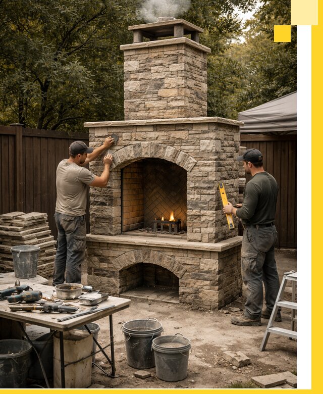 Проектирование и установка уличных каминов в Нижнем Тагиле