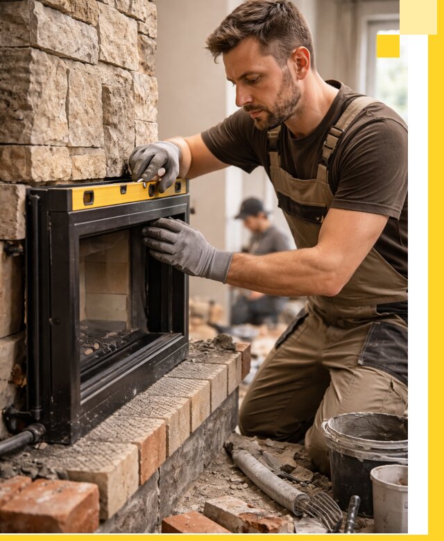 Дровяные камины под ключ в Нижнем Тагиле: монтаж, обустройство