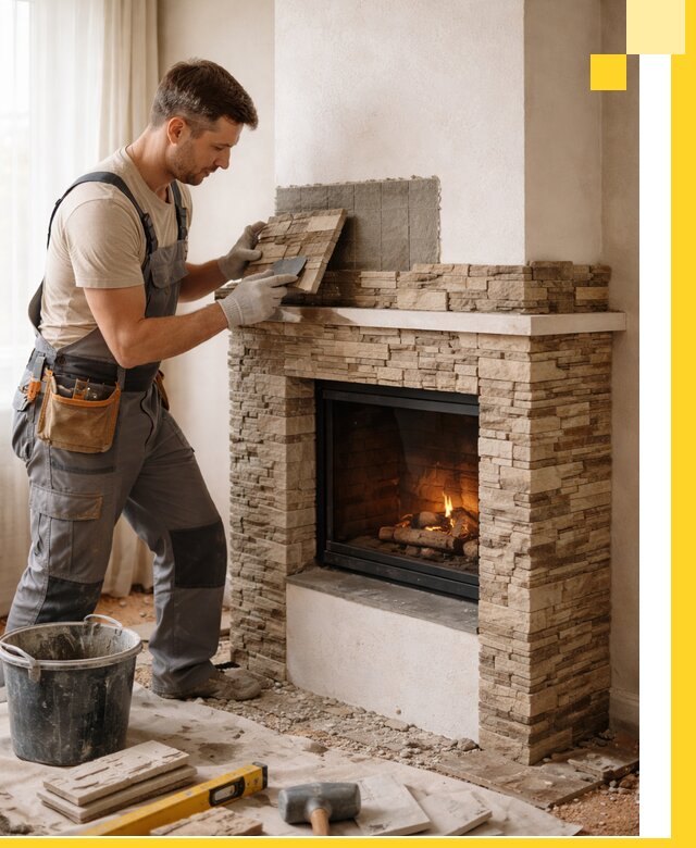 Изготовление и монтаж каминов для дома под ключ в Нижнем Тагиле