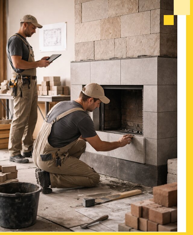 Индивидуальные проекты каминов и каминных систем в Нижнем Тагиле