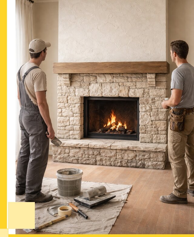 Отделка каминов в Нижнем Тагиле от 6766 р. под ключ | ЭриданНжн