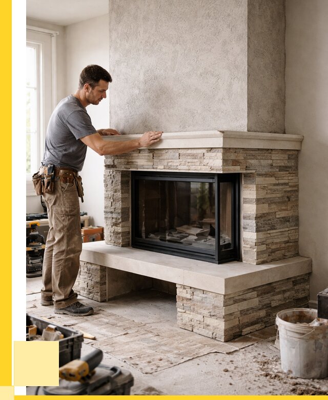 Изготовление каминов под ключ в Нижнем Тагиле от 156135 р. | ЭриданНжн