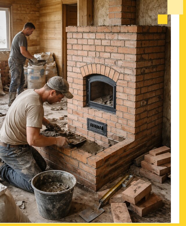 Профессиональное строительство печей в Нижнем Тагиле под ключ