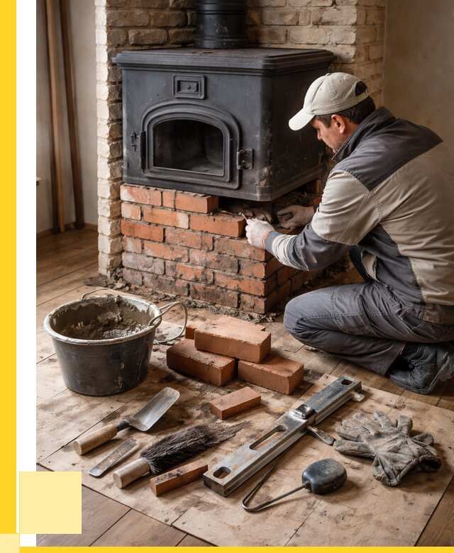 Ремонт печей в Нижнем Тагиле от 12491 р., услуги печника ЭриданНжн