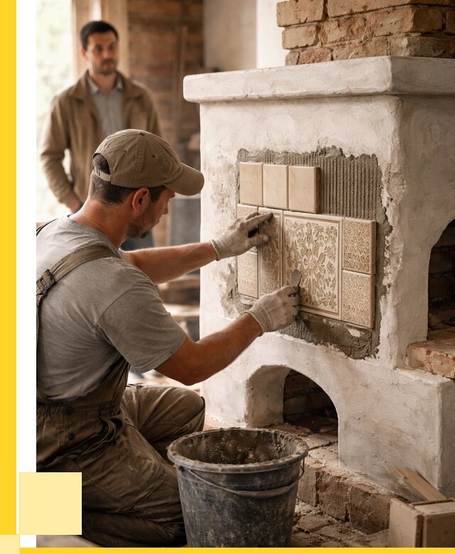 Отделка печей и банных печей в Нижнем Тагиле от 36432 р. | ЭриданНжн