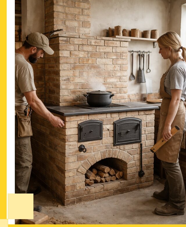 Варочно отопительные печи в Нижнем Тагиле от 93681 р. | ЭриданНжн