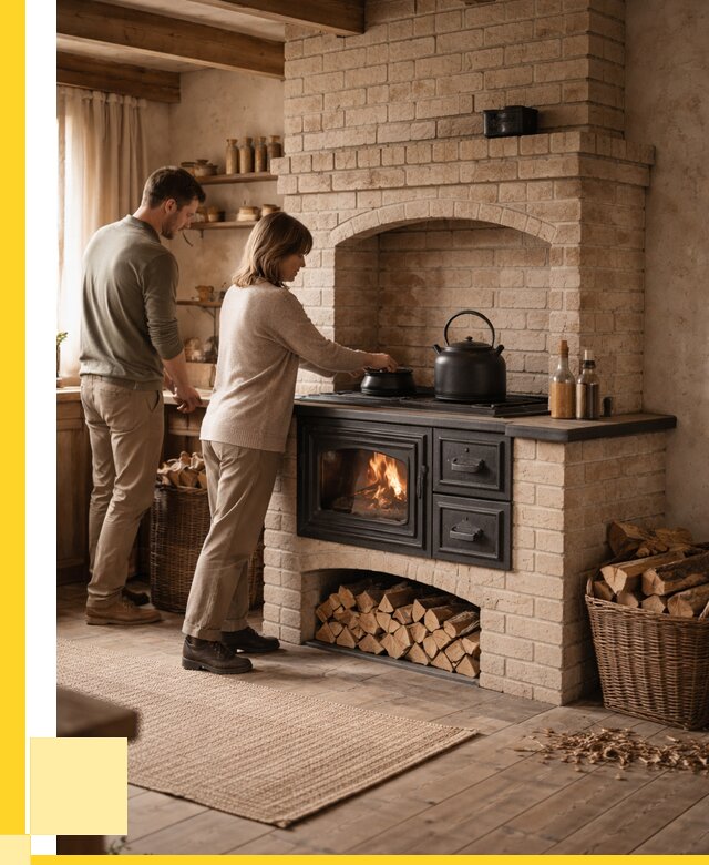 Печи с плитой в Нижнем Тагиле от 46841 р. | ЭриданНжн — кирпичная печь