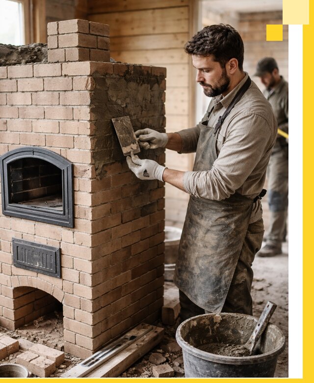 Изготовление и установка печей-шведок под ключ в Нижнем Тагиле