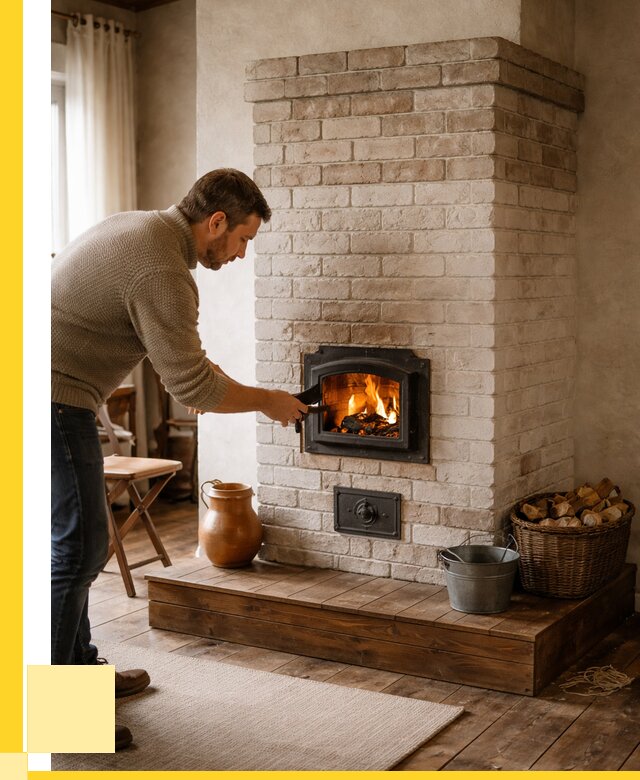 Печь голландка из кирпича в Нижнем Тагиле от 88477 р. | ЭриданНжн