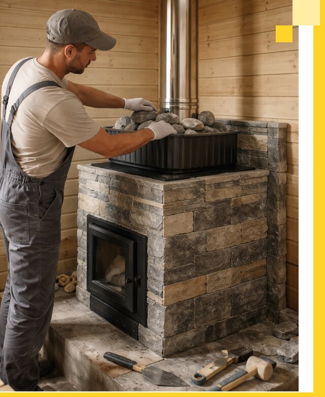 Печи для парной в Нижнем Тагиле, производство, монтаж и обслуживание