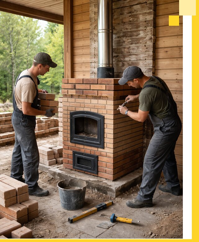Производство и установка дачных печей под ключ в Нижнем Тагиле