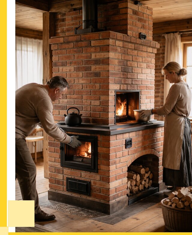 Печи для загородного дома под ключ в Нижнем Тагиле от 83272 р. | ЭриданНжн