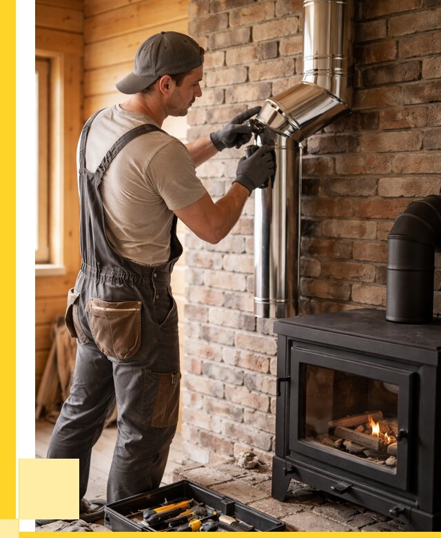 Монтаж дымоходов для печей в Нижнем Тагиле от 7807 р. | ЭриданНжн