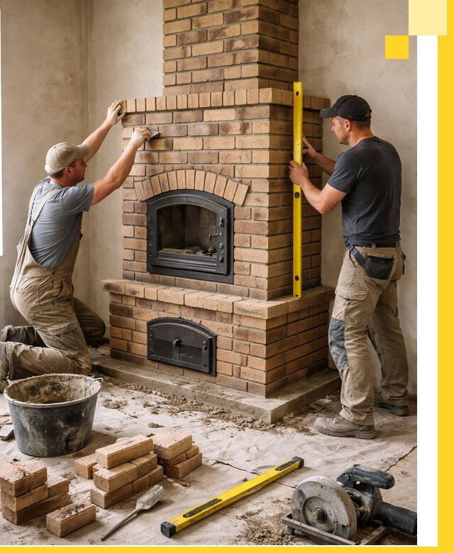 Продажа и установка печей и каминов для дома под ключ в Нижнем Тагиле