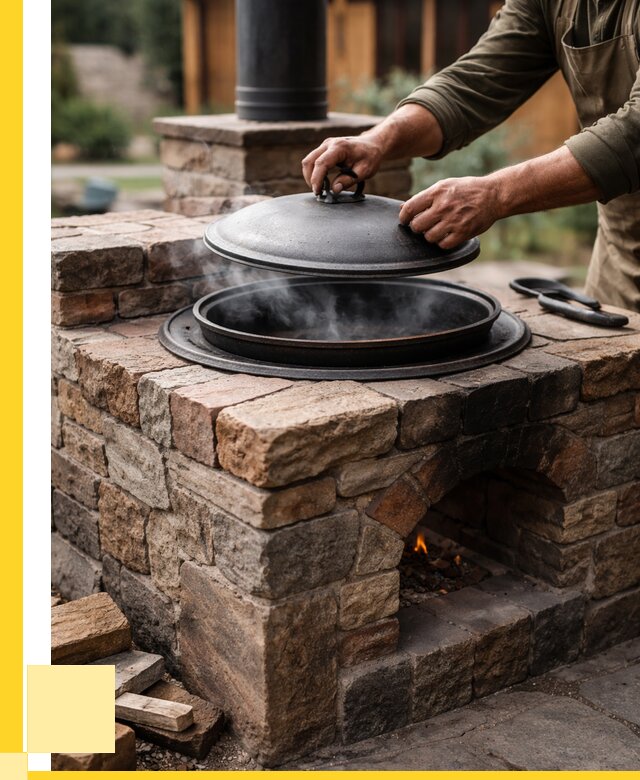 Печи для казана в Нижнем Тагиле по цене от 18736 р. | ЭриданНжн