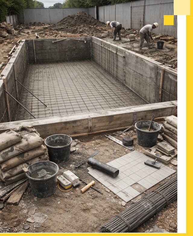 Строительство бассейнов под ключ в Нижнем Тагиле, дизайн и монтаж