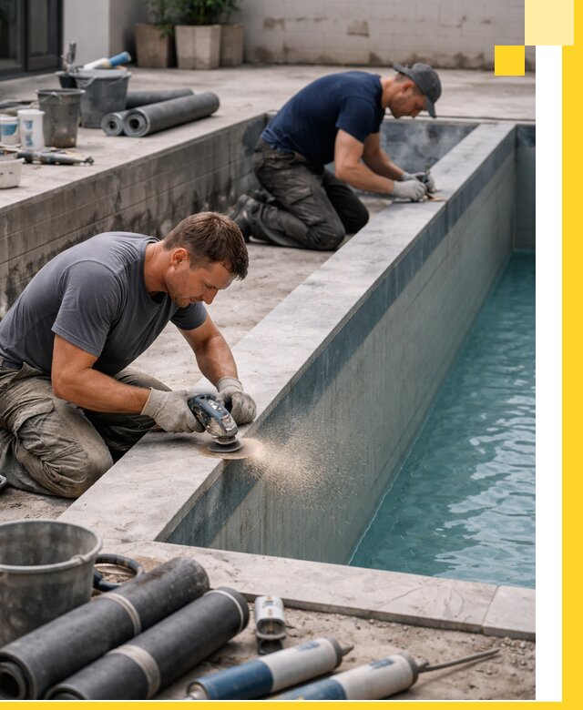 Профессиональный ремонт бассейнов под ключ в Нижнем Тагиле