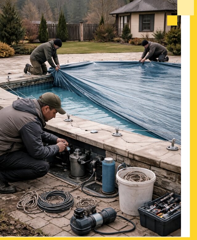 Консервация бассейнов в Нижнем Тагиле: подготовка к длительному хранению