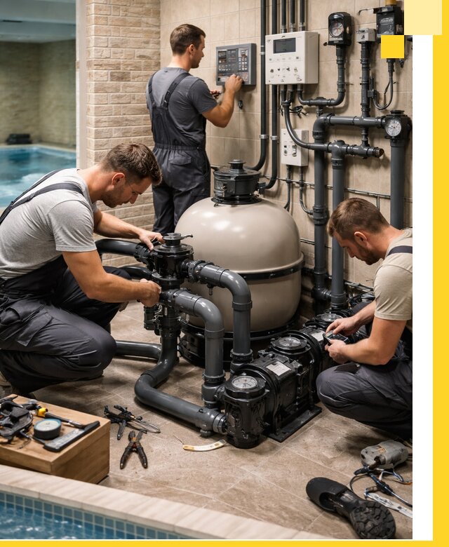 Комплексное оборудование для бассейнов под ключ в Нижнем Тагиле