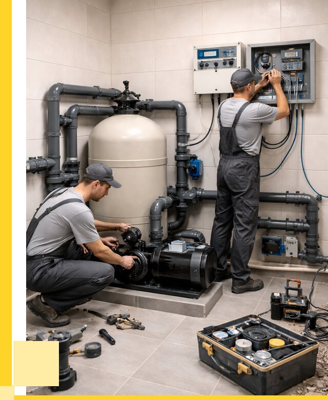 Монтаж оборудования для бассейнов в Нижнем Тагиле от 41636 р. | ЭриданНжн