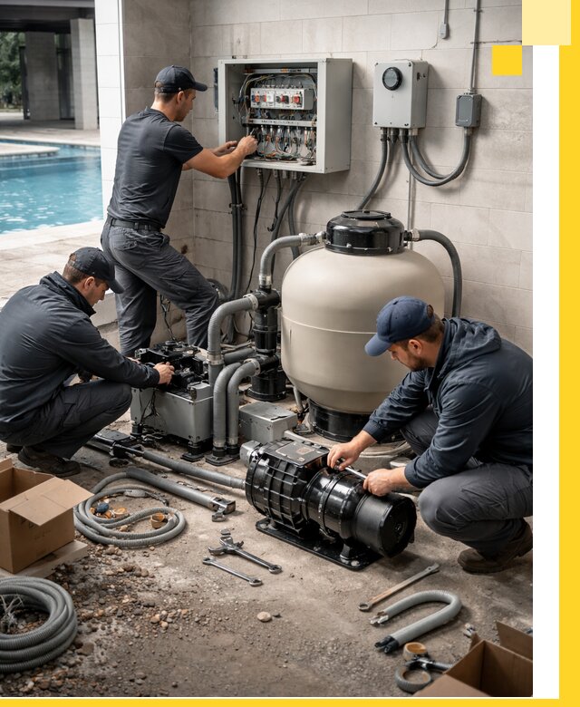 Профессиональный монтаж оборудования для бассейнов в Нижнем Тагиле