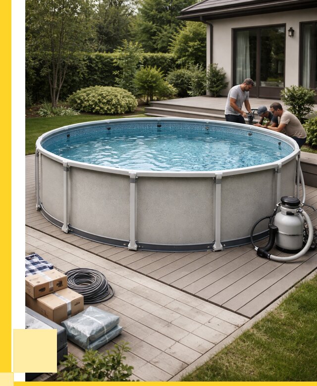 Купить каркасные бассейны в Нижнем Тагиле от 46841 р. | ЭриданНжн