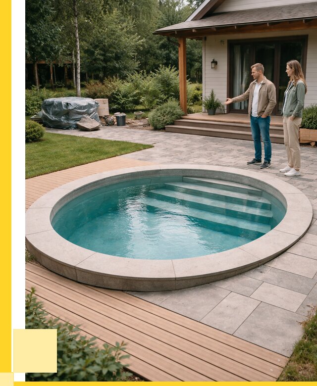 Бассейн на даче под ключ в Нижнем Тагиле от 208180 р., ЭриданНжн