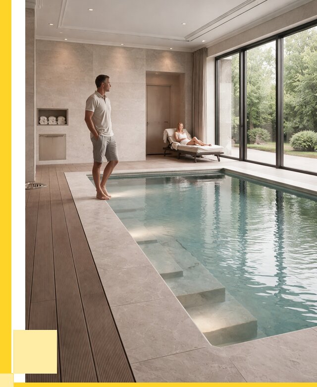 Бассейны в коттедже под ключ в Нижнем Тагиле от 1249080 р. | ЭриданНжн