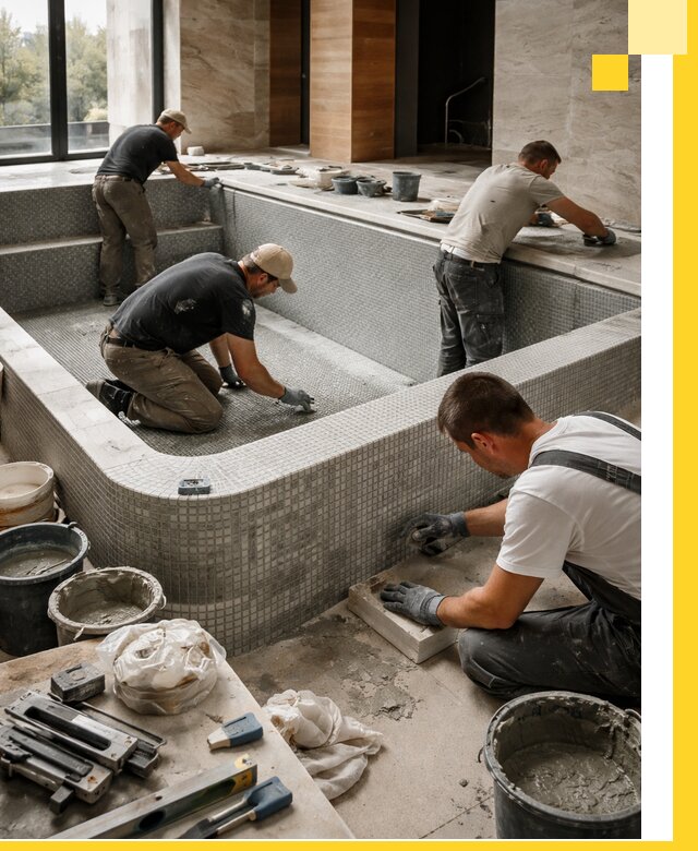 Строительство и установка СПА бассейнов под ключ в Нижнем Тагиле