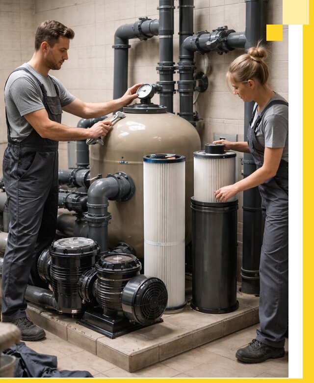 Фильтры и системы фильтрации для бассейнов в Нижнем Тагиле