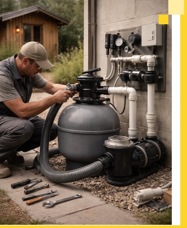 Продажа и монтаж фильтров и насосов для бассейнов в Нижнем Тагиле