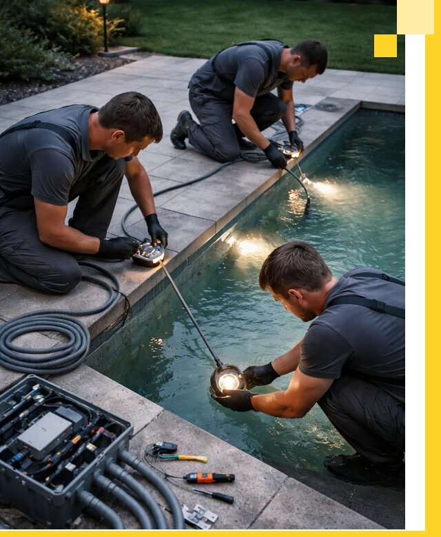 Профессиональное освещение бассейнов в Нижнем Тагиле: дизайн и монтаж