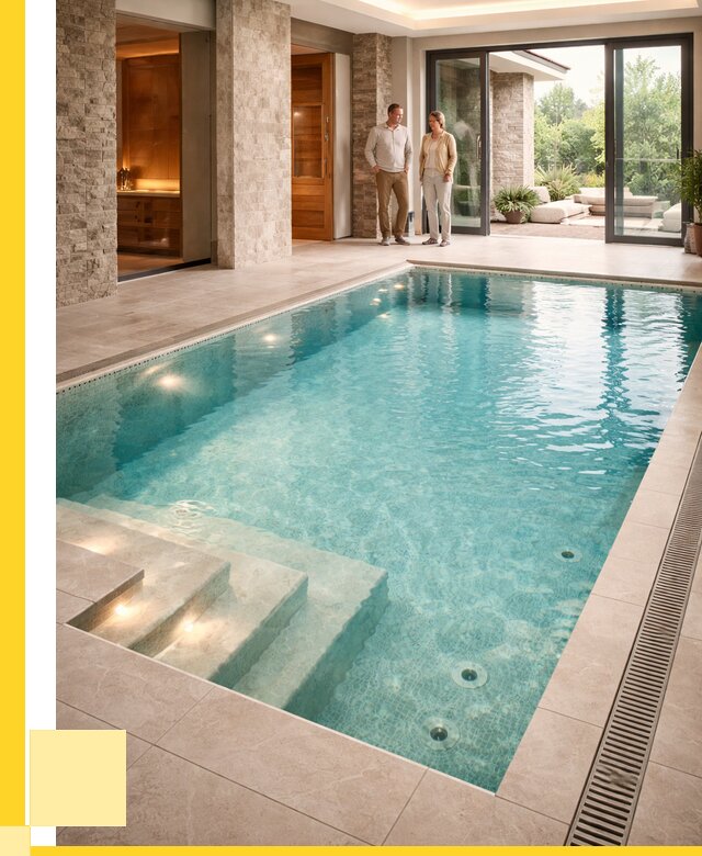 Бассейн во дворе в Нижнем Тагиле: проект, отделка от 1249080 р. | ЭриданНжн