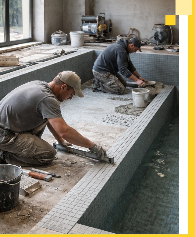 Строительство бассейна в частном доме в Нижнем Тагиле под ключ