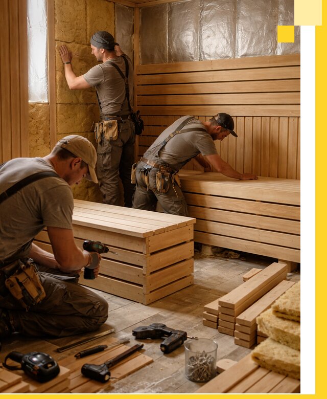 Профессиональное строительство саун под ключ в Нижнем Тагиле