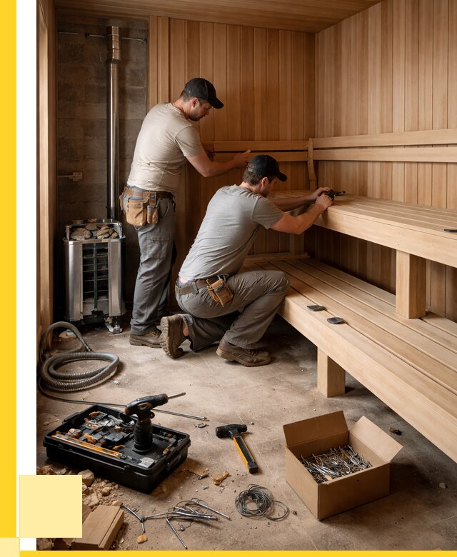 Монтаж саун под ключ в Нижнем Тагиле от 124908 р. | ЭриданНжн