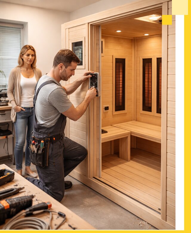 Инфракрасные сауны под ключ в Нижнем Тагиле продажа и установка