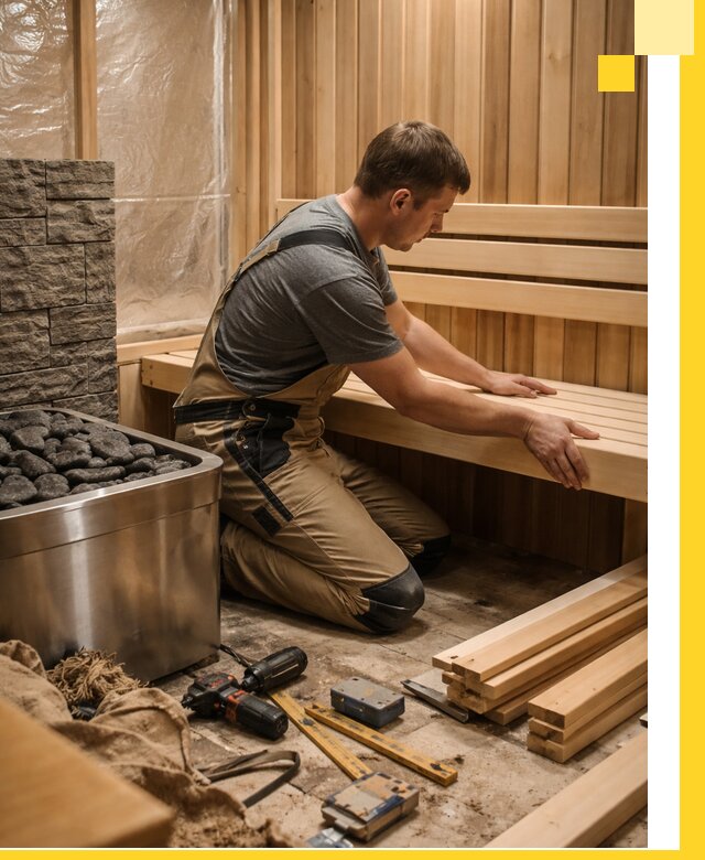 Сауны для дома под ключ с проектированием и монтажом в Нижнем Тагиле