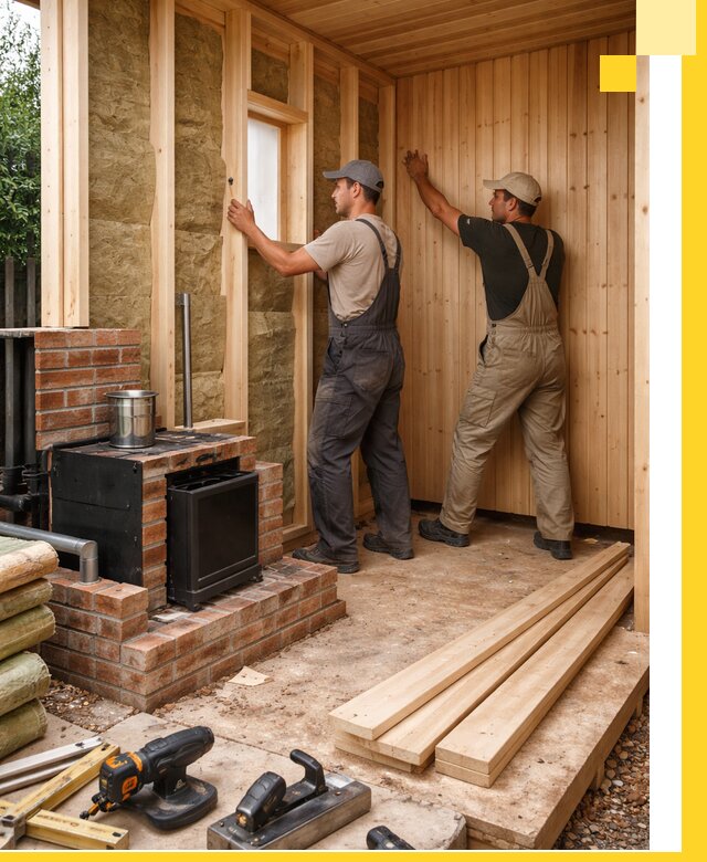 Строительство и установка дачных саун под ключ в Нижнем Тагиле