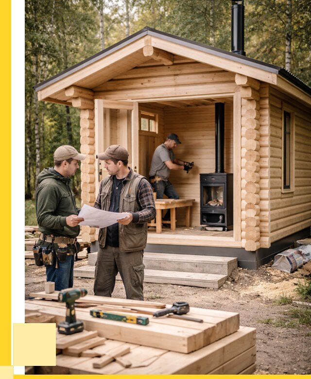 Монтаж бань под ключ в Нижнем Тагиле — от 208180 р. | ЭриданНжн