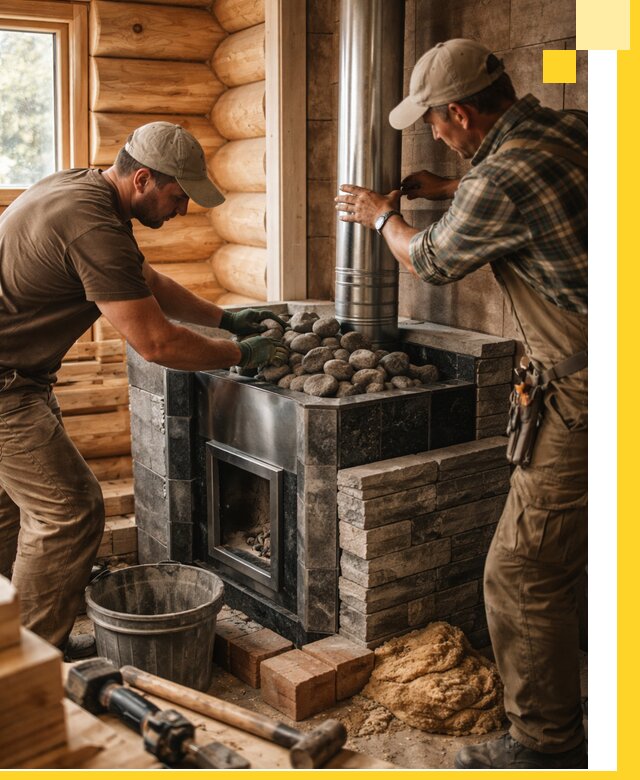 Строительство и отделка русских бань под ключ в Нижнем Тагиле