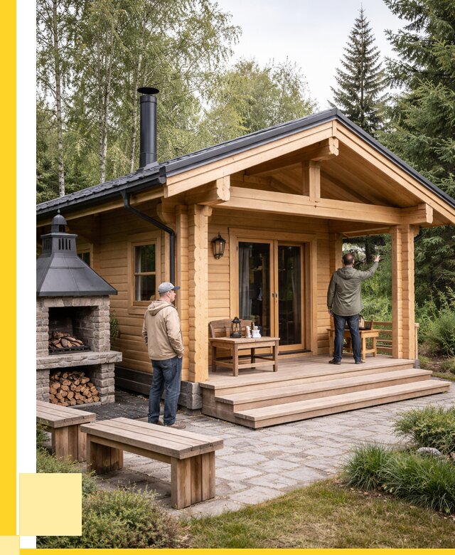 Деревянные бани под ключ в Нижнем Тагиле от 468405 р. | ЭриданНжн