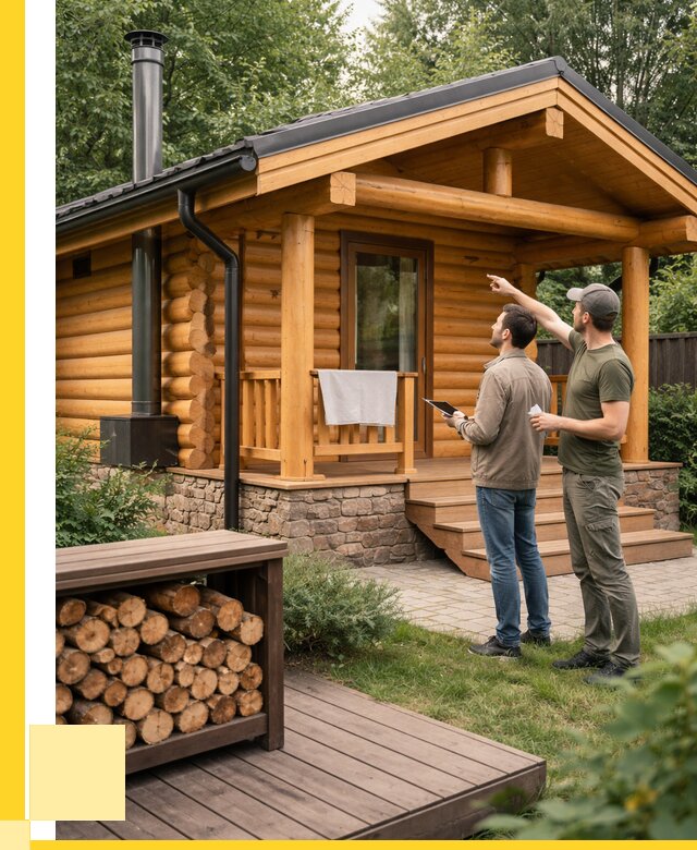 Бани для дачи под ключ в Нижнем Тагиле от 260225 р. | ЭриданНжн