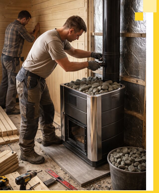 Проектирование и строительство парилок для бани в Нижнем Тагиле под ключ