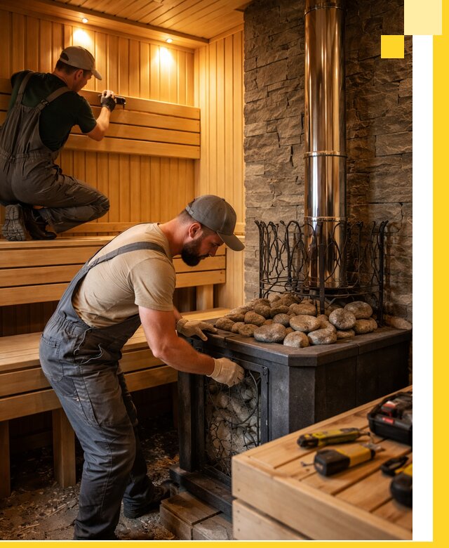 Комплексный дизайн бань, саун и зон отдыха в Нижнем Тагиле