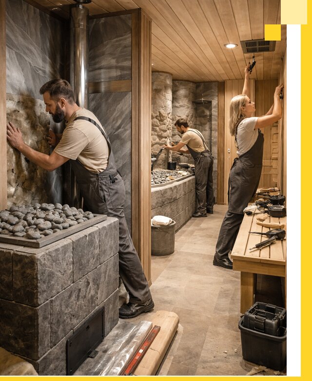 Строительство бань и SPA процедур в Нижнем Тагиле под ключ и отделкой
