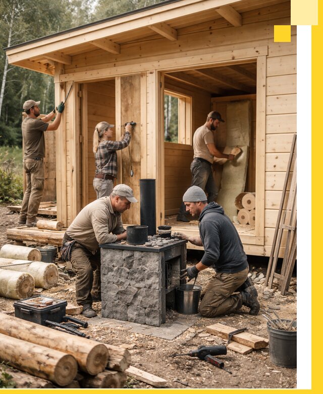 Купить баню под ключ в Нижнем Тагиле строительство монтаж отделка