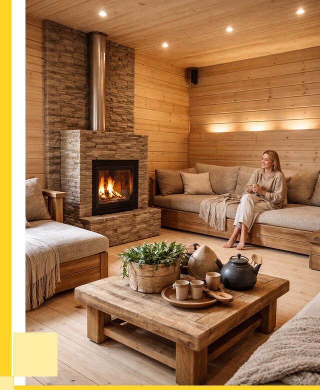 Проект бани с комнатой отдыха в Нижнем Тагиле от 36432 р. | ЭриданНжн