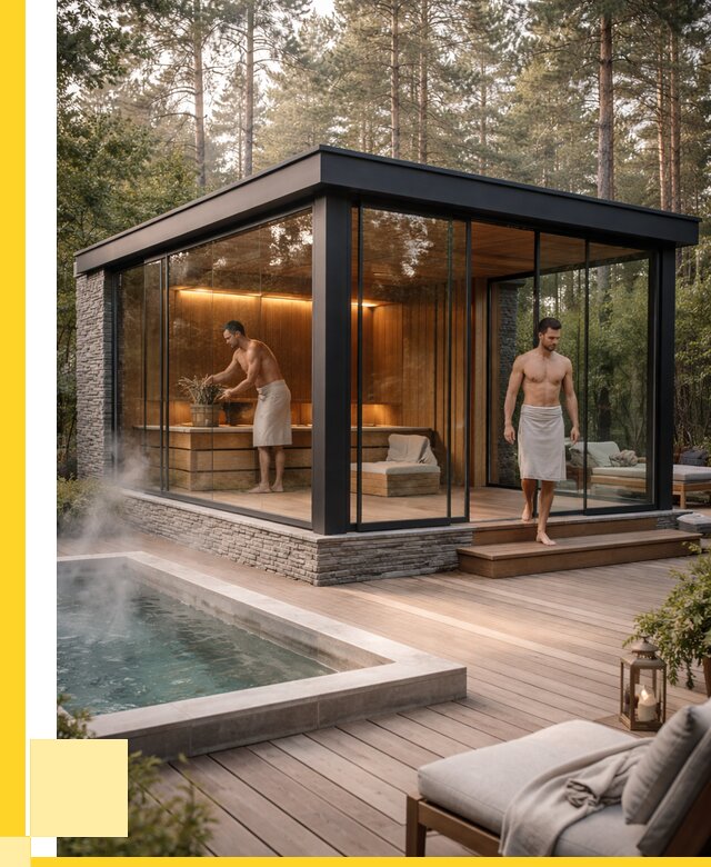 Стеклянные бани и двери в Нижнем Тагиле от 468405 р. | ЭриданНжн